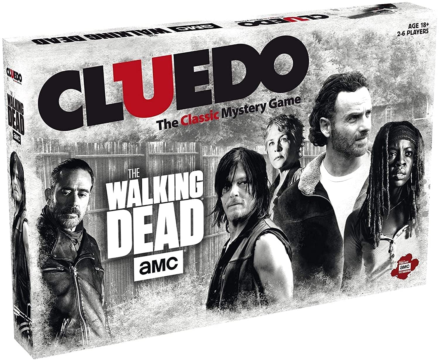 The Walking Dead Cluedo Board Game 035705 - Multicolored Edition | Perfect for Family Game Nights and The Walking Dead Fans
