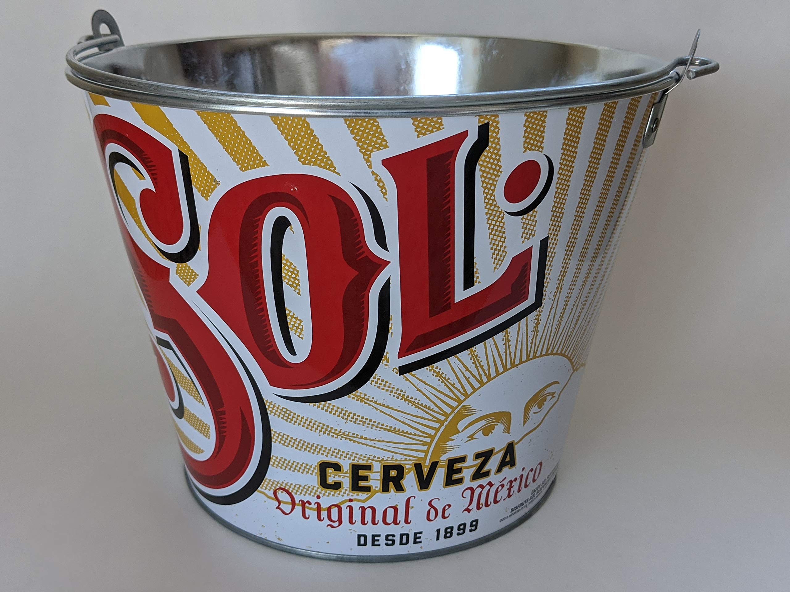 Authentic Mexican Lager Beer Bucket - Premium Imported Beer for Parties, BBQs & Celebrations - Perfect for Summer Gatherings & Outdoor Events