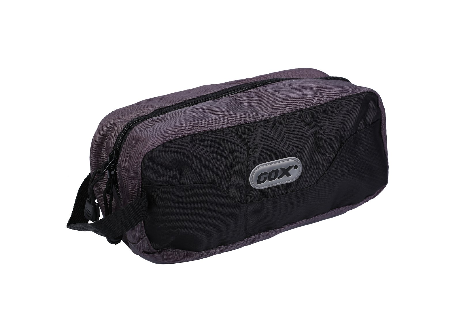 Tumecos Large Black Travel Toiletry Bag - Waterproof Shaving Dopp Kit with Carry Handle for Men & Women | Perfect for Camping, Gym, Business Trips & Outdoor Adventures