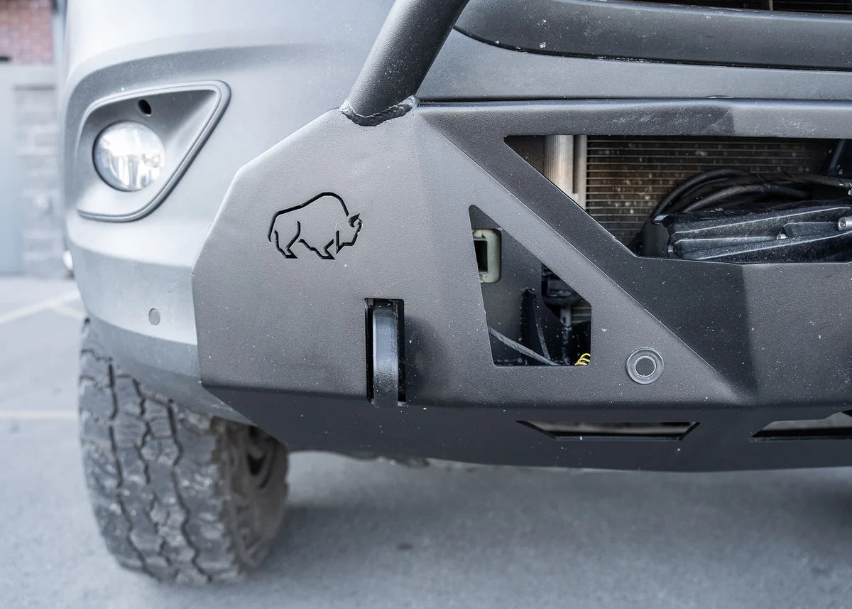 ROAMBUILT Low Profile Front Bumper for 2019-2024 Mercedes Sprinter Van | Heavy Duty Protection & Off-Road Style | Perfect for Van Conversions & Adventure Vehicles