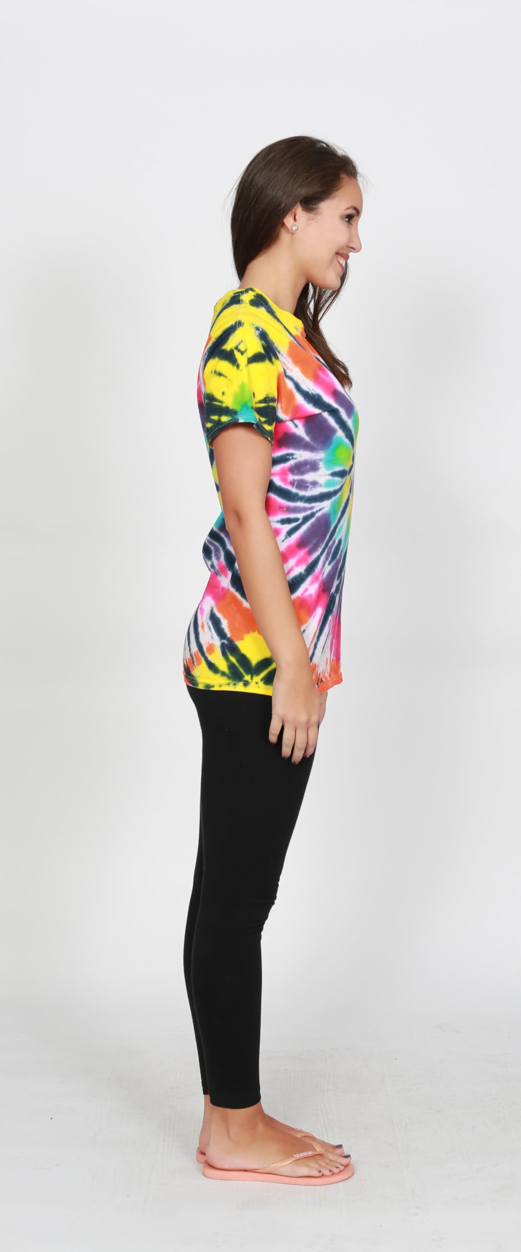 Vibrant Colortone Tie Dye T-Shirts for Men & Women | Unisex Short Sleeve Cotton Tees | Perfect for Summer Festivals, Beach Vacations & Casual Wear
