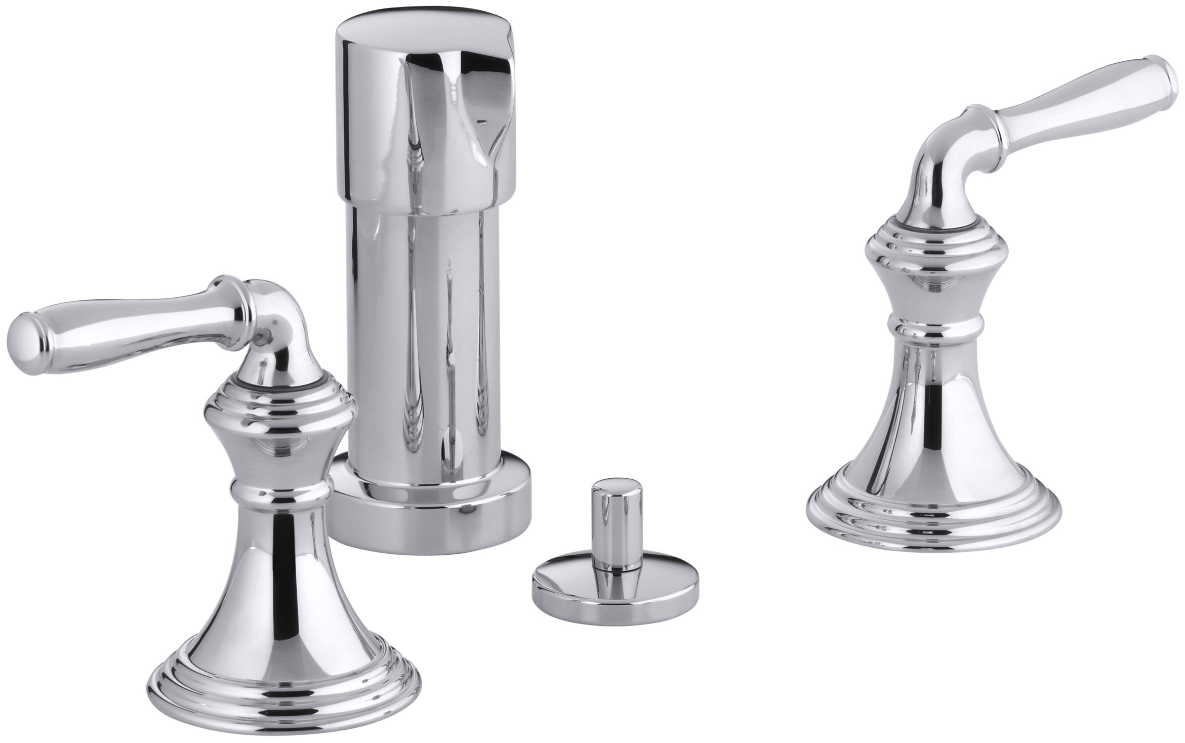 KOHLER Devonshire Bidet Faucet - Modern Bathroom Fixture for Toilet & Bidet Installation | Perfect for Home, Hotel & Luxury Bathroom Upgrades