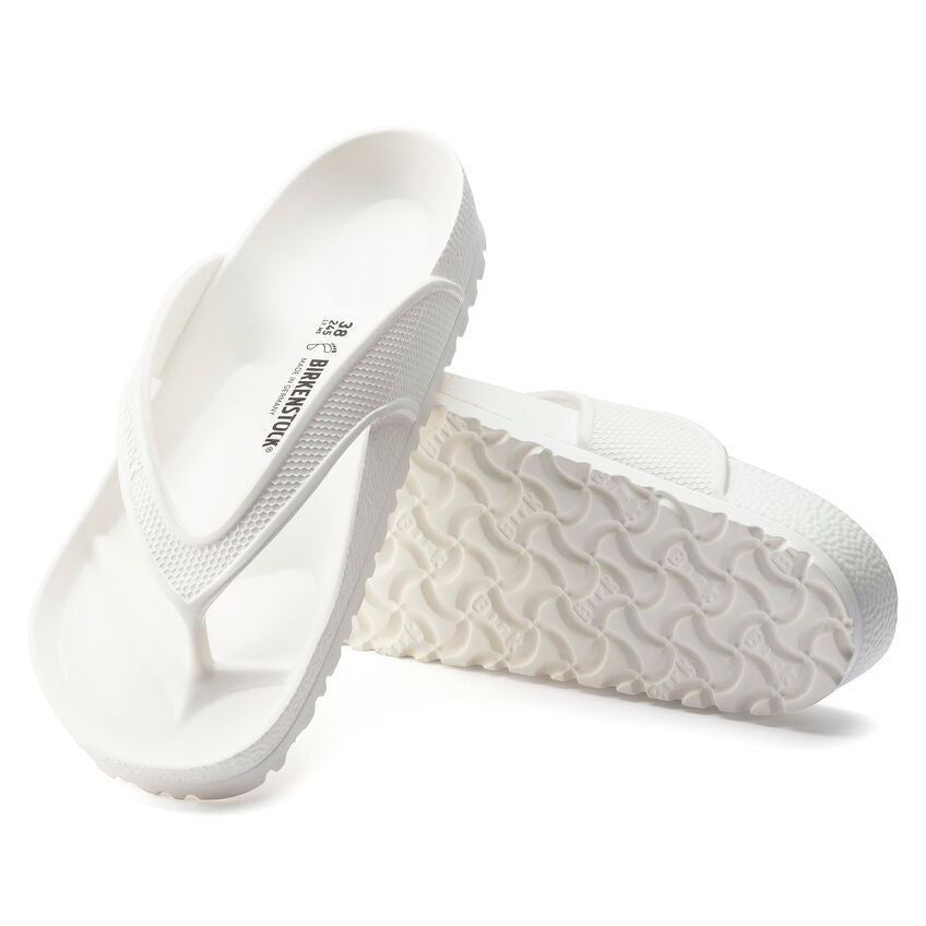 Birkenstock Honolulu EVA Sandals for Women - Comfortable White Slide Sandals for Beach, Pool, and Summer Outdoor Activities