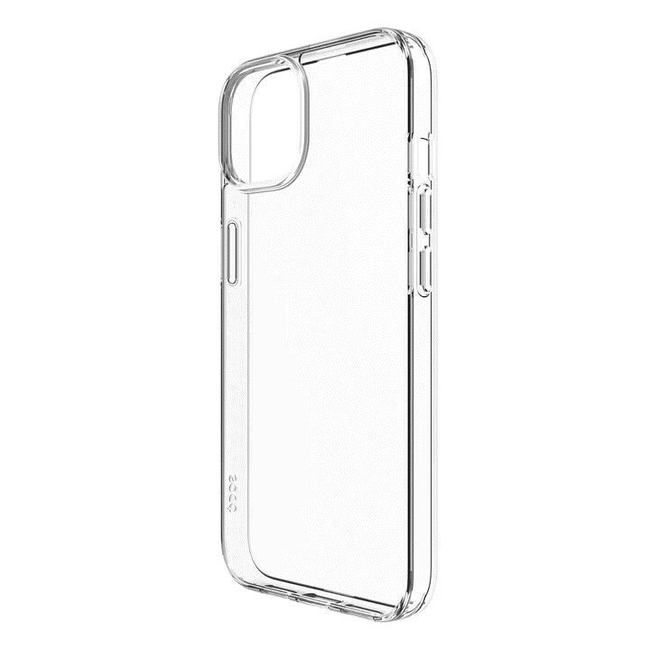 QDOS HYBRID Transparent Case for iPhone 13 - Slim Protective Cover with Shock Absorption | Perfect for Everyday Use, Outdoor Activities & Travel
