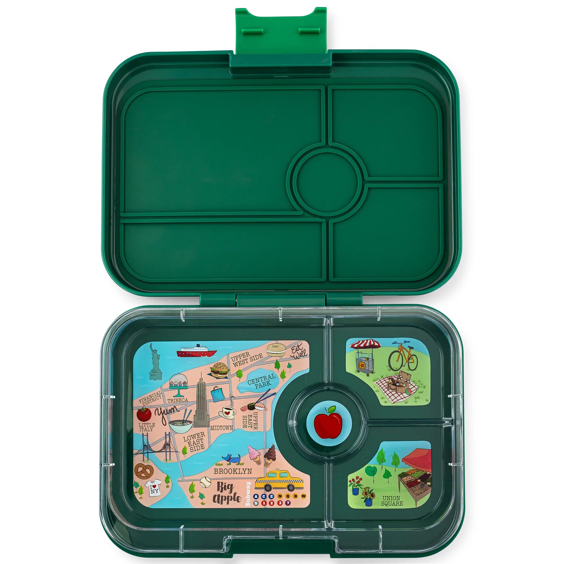 Greenwich Green with NYC Tray