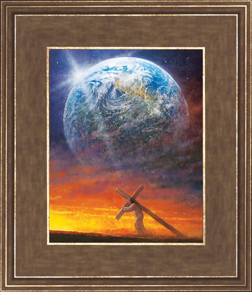 Behold, The Lamb of God - Religious Wall Art Decor for Home & Church - Perfect for Christian Faith Inspiration & Worship Spaces