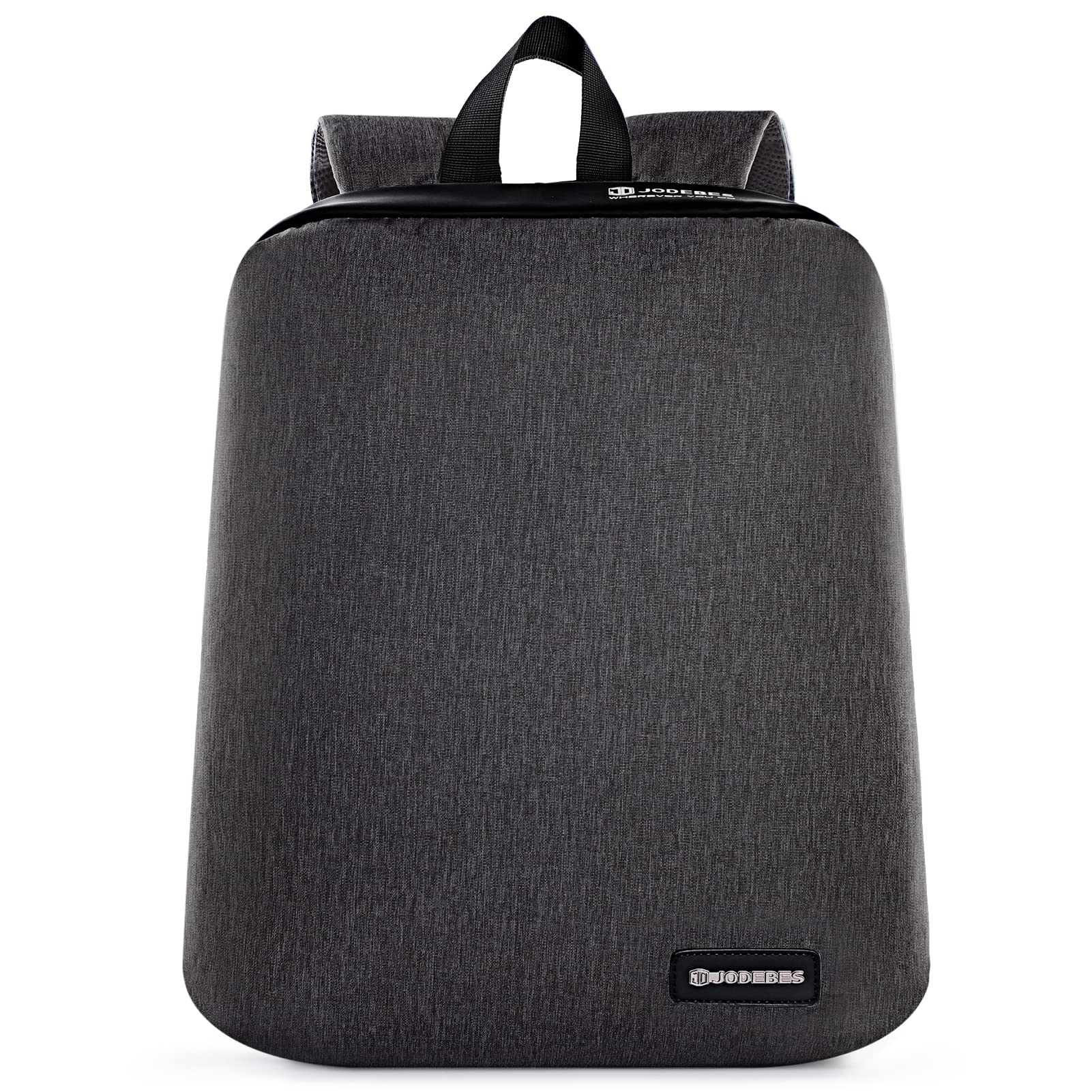 Anti-Theft Business Laptop Backpack for Men & Women - Travel Computer Backpack with Hidden Pocket & Carabiner - Fits 13,14,15.6 Inch Laptops for School,College,Office - Perfect for Work Commute,Business Trips & Campus Life (BG-1011,Black)