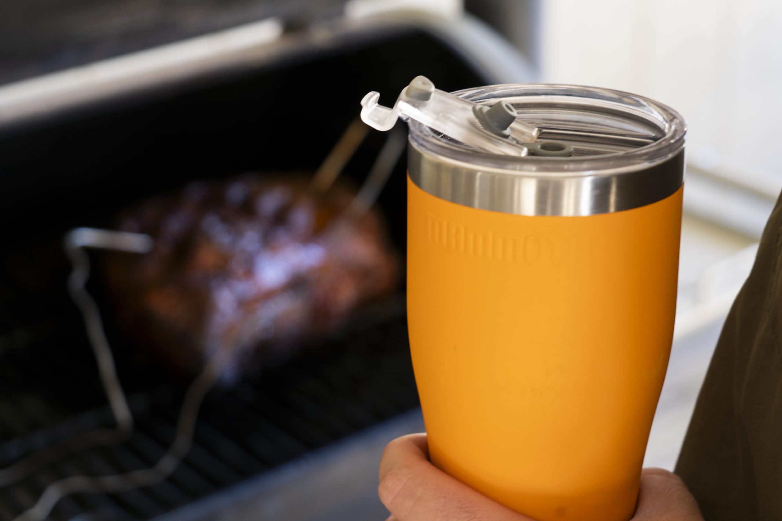 Mammoth Coolers Rover 30 oz Stainless Steel Tumbler - Double Wall Vacuum Insulated Cup for Hot & Cold Drinks - Perfect for Camping, Travel, Office & Outdoor Adventures