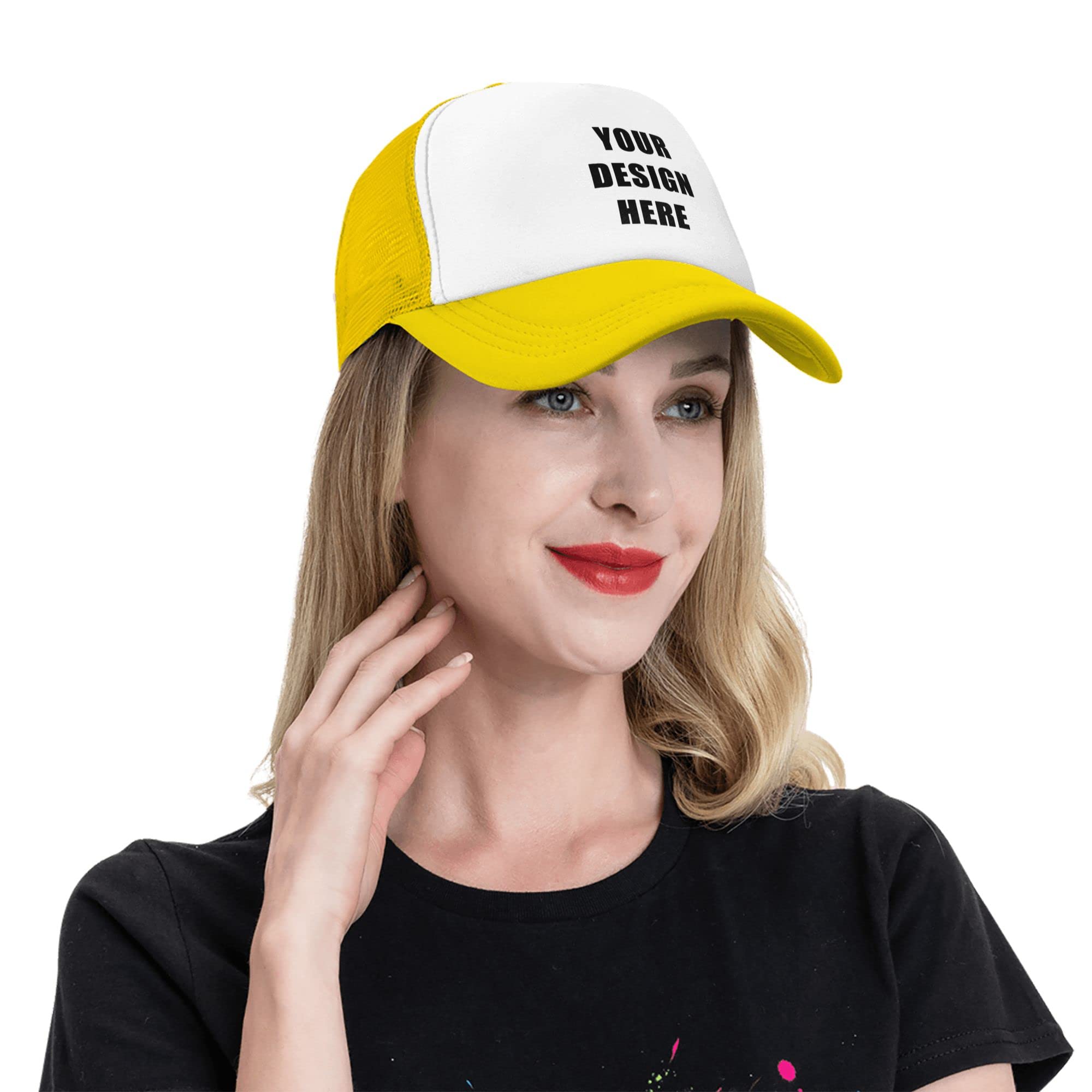 Custom Baseball Caps for Men & Women - Personalized with Photos & Text - Unique Gift Idea for Birthdays, Anniversaries & Special Occasions