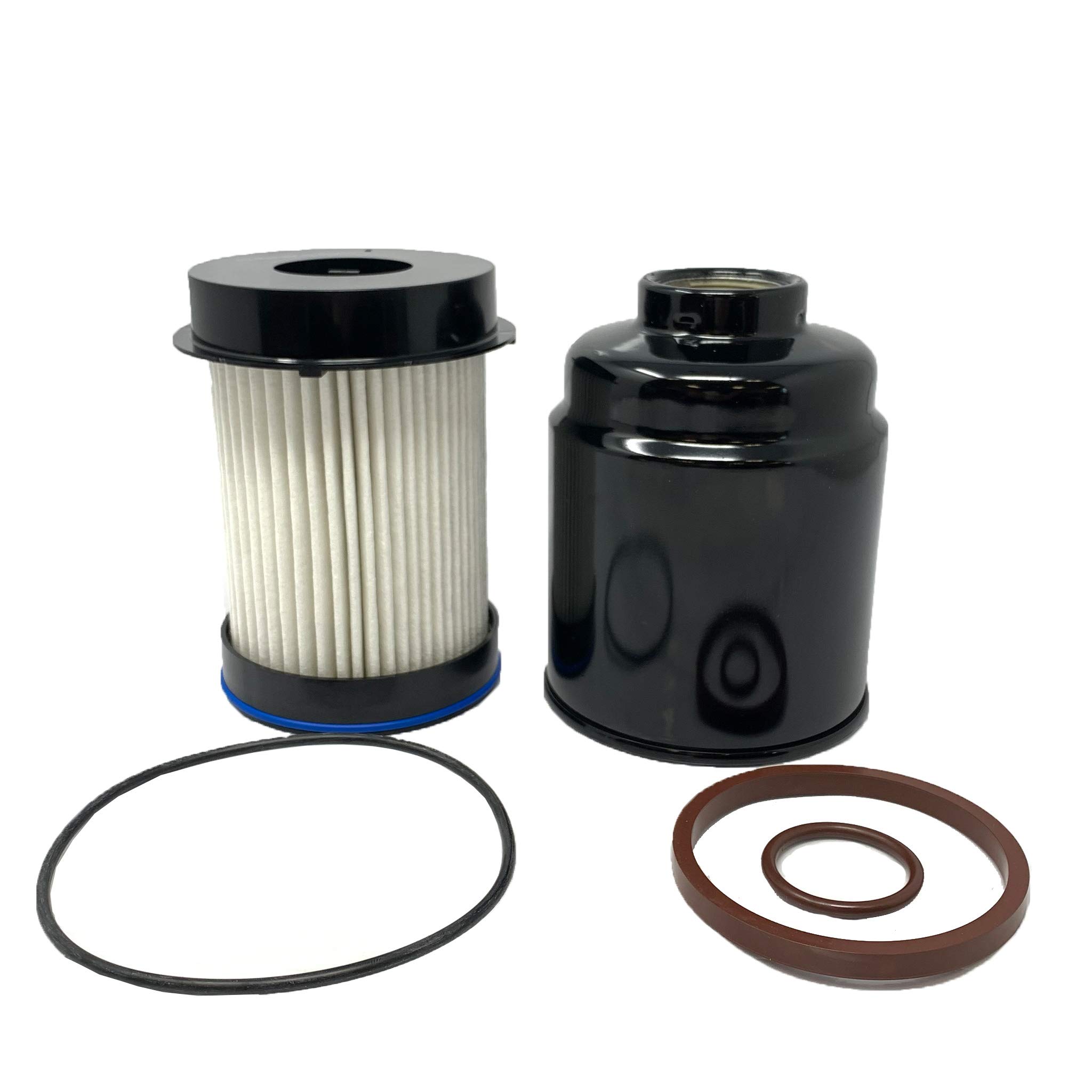 CFKIT Fuel Filter & Water Separator Kit Compatible with Dodge Ram 6.7L Diesel Cummins - Replacement for OEM Parts, Heavy Duty Engine Protection for Off-Road & Towing Use