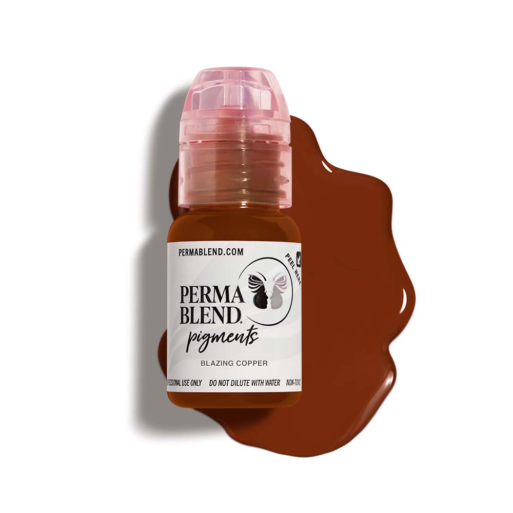 Perma Blend Blazing Copper Pigment - High-Quality Metallic Powder for DIY Crafts, Resin Art, Soap Making & Cosmetics - Perfect for Home Decor, Jewelry Making & Nail Art