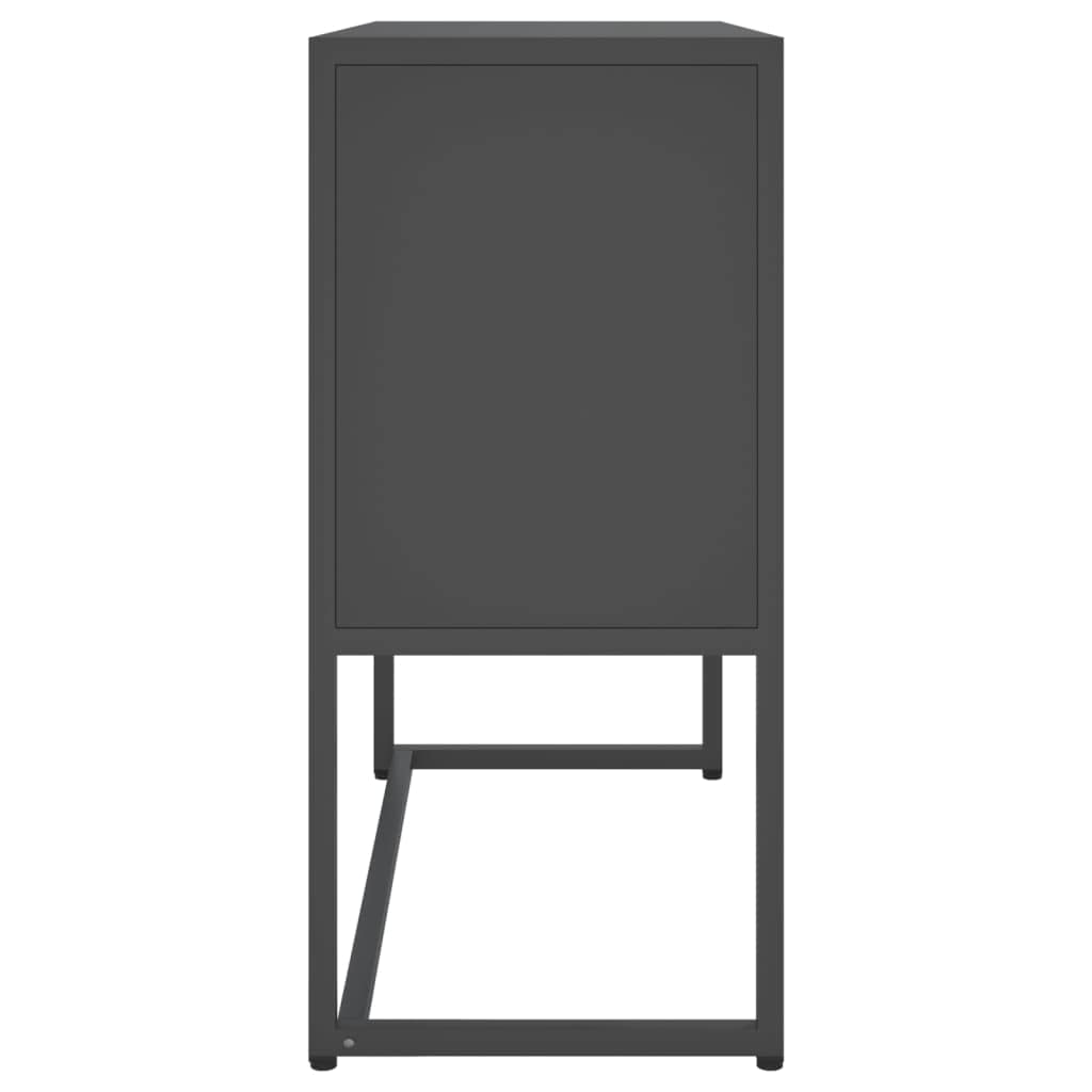 Industrial Style Sideboard Console Table - Storage Cabinet Buffet Cabinet for Living Room Bedroom Office - 29.5