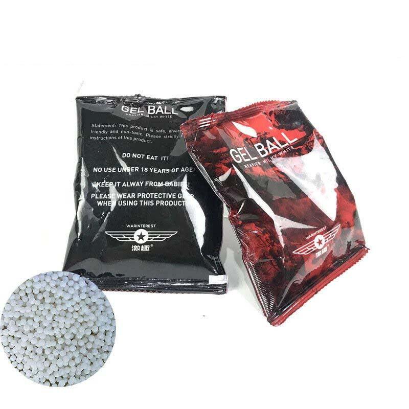 Premium 7-8MM Hardened Gel Balls for Airsoft Guns - High-Performance Ammo for Outdoor Shooting & Tactical Training