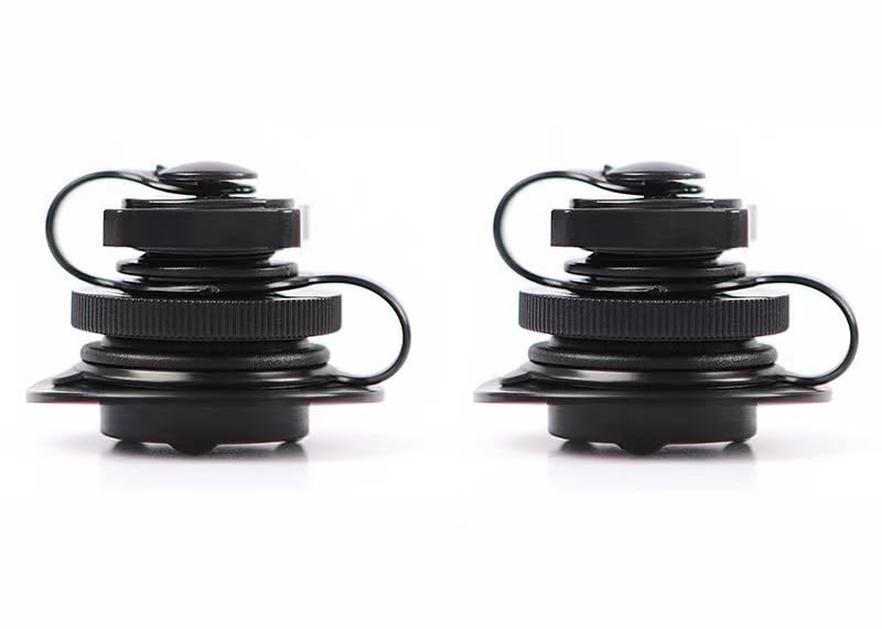 MSAOWUED 24mm Inflatable Boat Air Valve Replacement - Plastic Screw Valve Caps for Kayak, Canoe, Fishing Boat & Air Bed - Boston Valve & Towable Tube Plug (2-Pack) - Perfect for Water Sports & Outdoor Adventures