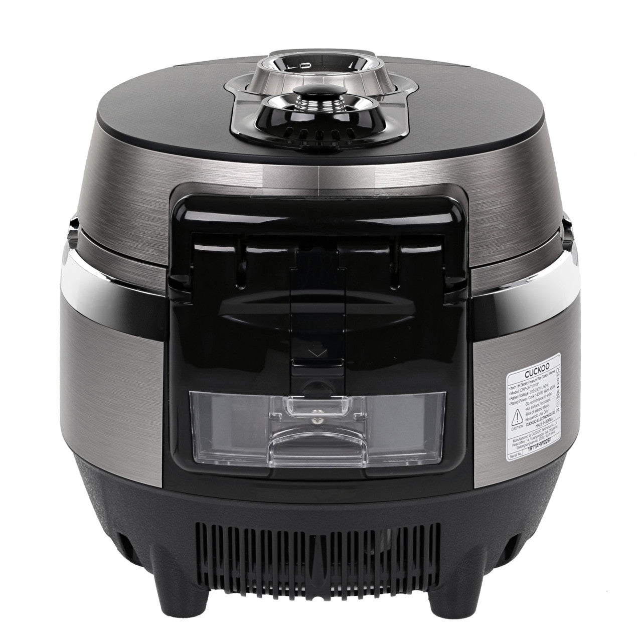 Cuckoo CRP-JHT1010F 10-Cup Twin Pressure IH Rice Cooker - Perfect for Family Dinners & Meal Prep