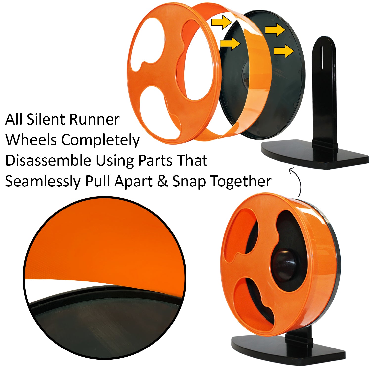 Silent Runner 12 Inch Quiet Treadmill for Home Gym - Perfect for Walking, Jogging & Low-Impact Cardio Workouts