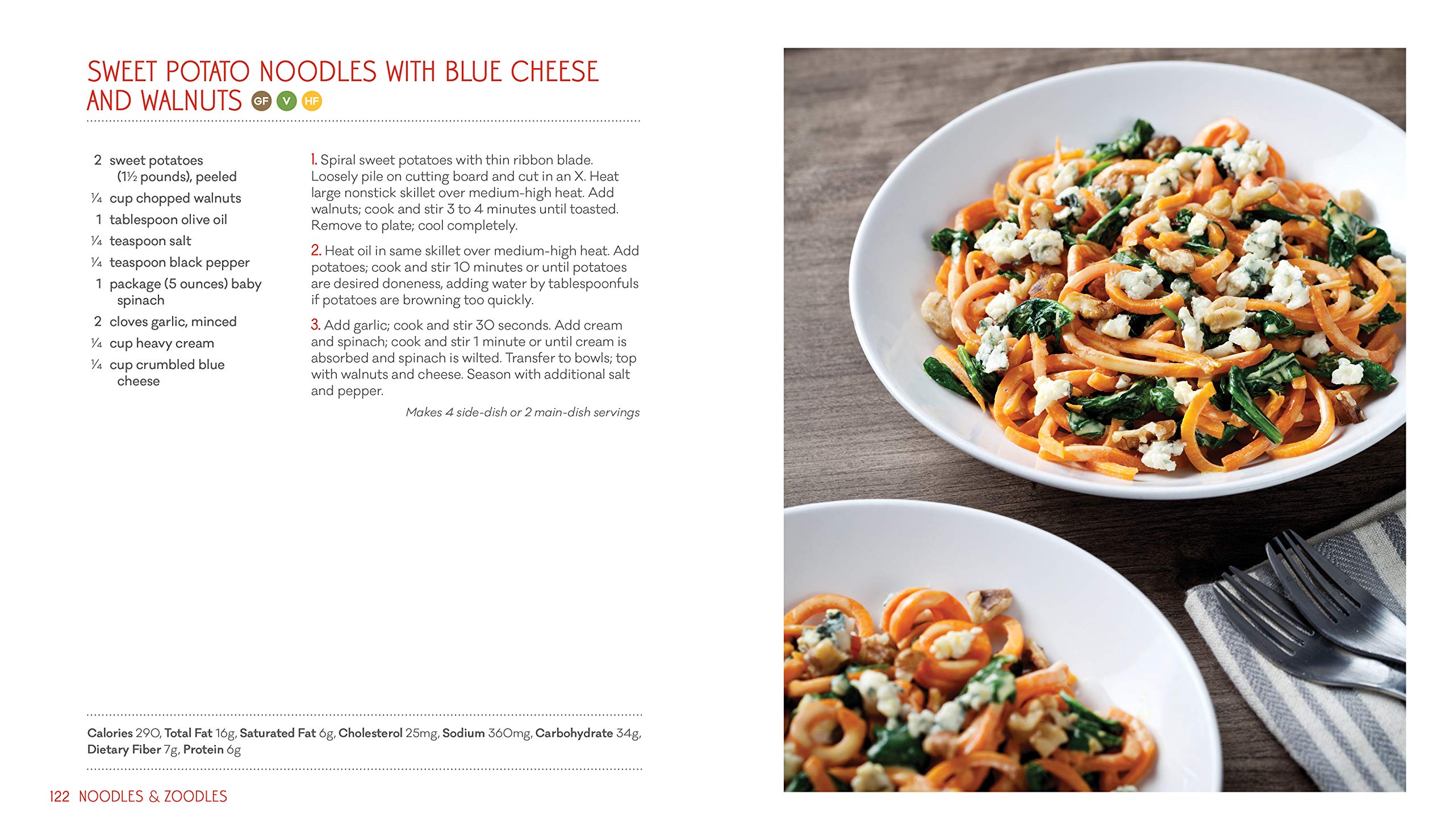 Quick & Healthy Spiralized Recipes: Easy Breakfasts, Snacks, Sides, Entrees & Desserts for Busy Families | Perfect for Meal Prep, Healthy Eating & Weight Loss