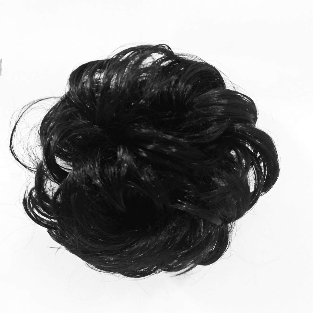 Funky Clutcher Hair Extension Set (2-Pack) - Black Hair Accessories for Women & Girls - Party & Daily Wear