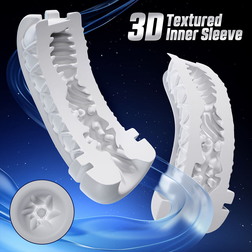 Cyberskin The Warrior - Automatic Male Masturbator with Vibration & Suction Technology - Perfect for Solo Pleasure and Discreet Adult Play