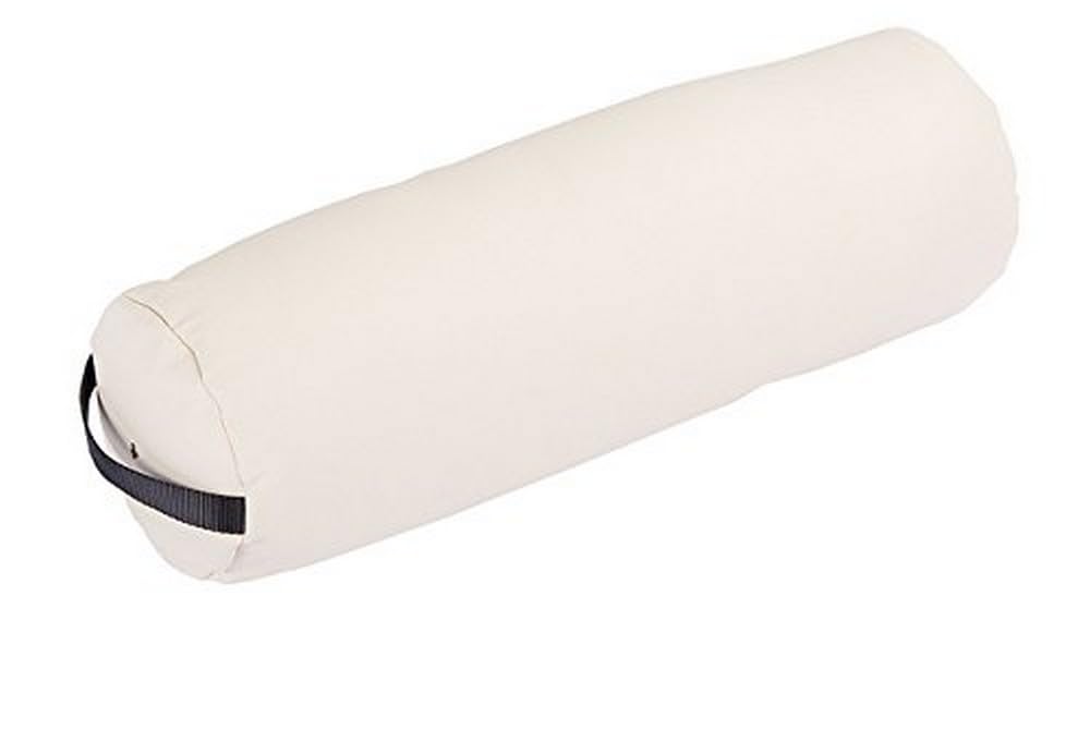**EARTHLITE Fluffy Bolster Pillow for Massage – Durable 100% PU Upholstery with Strap Handle, Professional Massage Table Accessory for Back Pain Relief – Perfect for Spa, Yoga, and Physical Therapy Sessions**