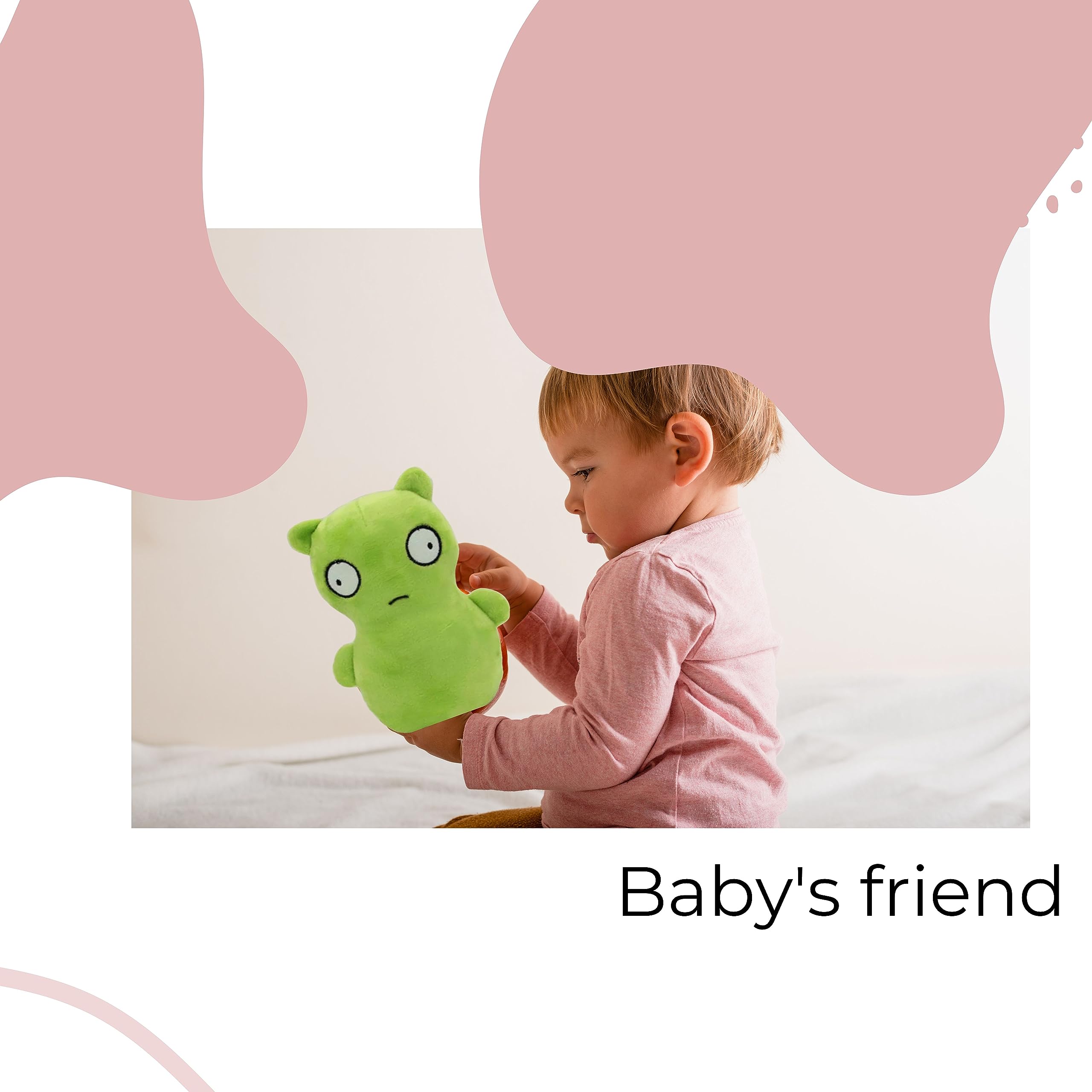 Adorable Mini Green Alien Plush Toy - Soft & Cute Extraterrestrial Stuffed Animal for Kids, Gift & Space-Themed Room Decor