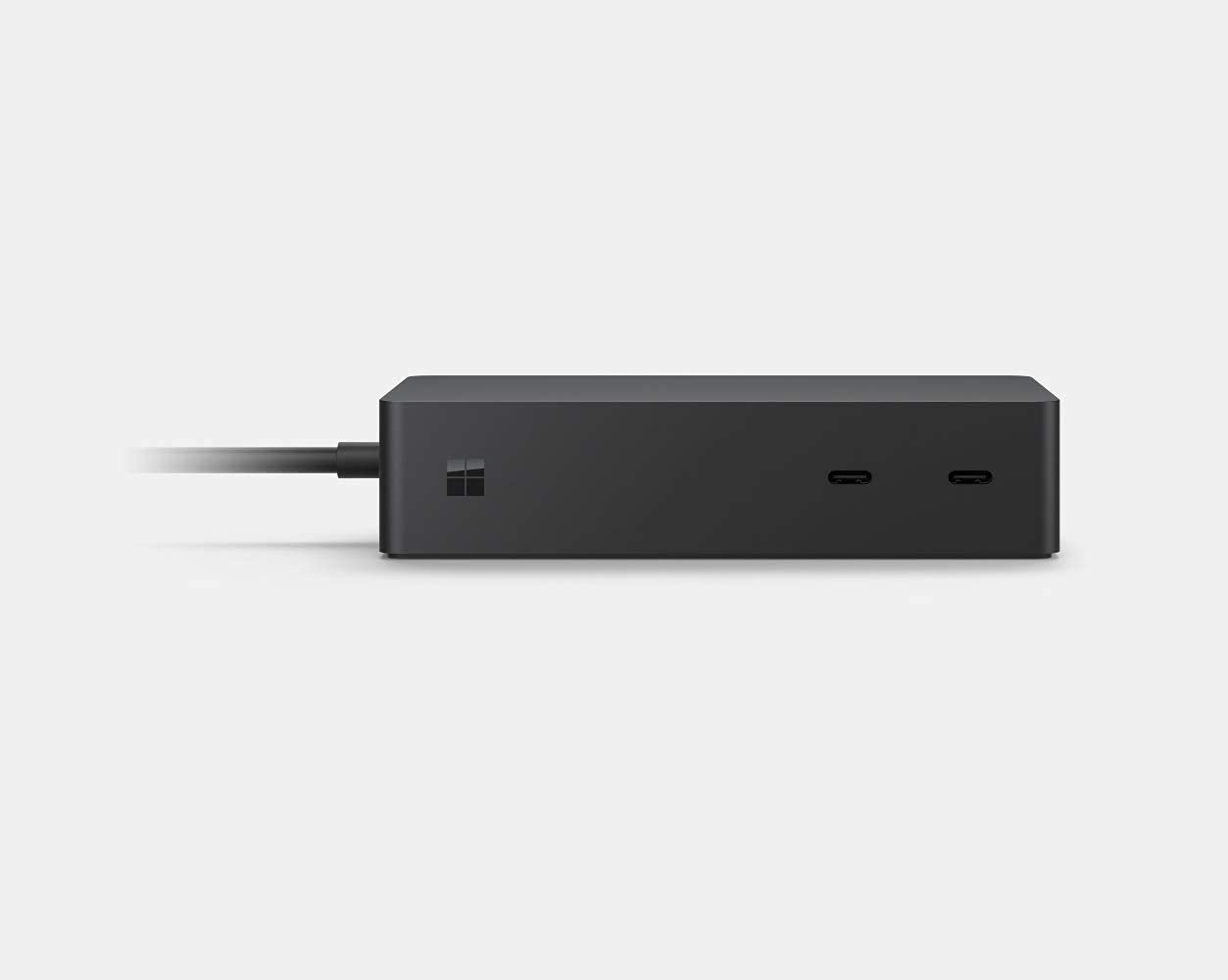 Microsoft Surface Dock 2 - 199W Power Adapter with 6 USB Ports & RJ-45 Ethernet - Universal Docking Station for Laptop, PC, Smartphone, Monitor, Keyboard & Mouse (Renewed) - Perfect for Home Office, Remote Work & Multi-Device Setup