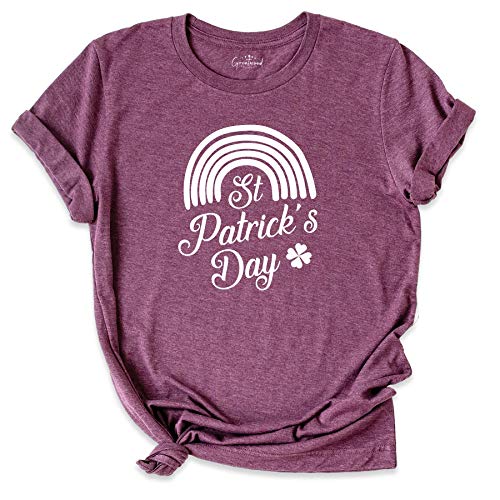 St. Patrick's Day T-Shirt | Irish Shamrock & Lucky Clover Graphic Tee | Rainbow Holiday Apparel for Men & Women | Perfect for St. Paddy's Day Parties, Parades & Irish Celebrations