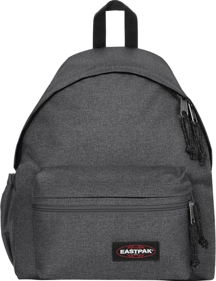 EASTPAK Padded Zippl'r Backpack - Durable Black Denim Laptop Bag for School, College & Travel | Stylish Unisex Daypack for Work & Everyday Use