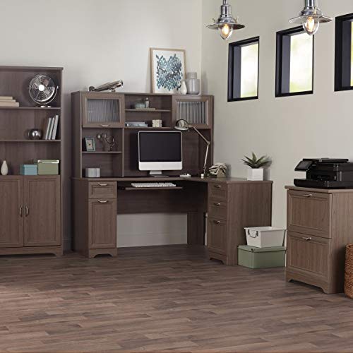Realspace Magellan 24-Inch Wide 2-Drawer Lateral File Cabinet, Gray - Office Organization & Document Storage Solution for Home & Business Workspaces