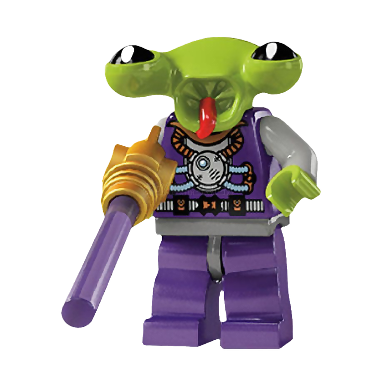 LEGO Collectible Minifigures Series 3 Space Alien (13/16) - Rare Limited Edition Building Toy for Kids & Adult Collectors | Perfect for Display, Gifts, and LEGO Space Themed Collections
