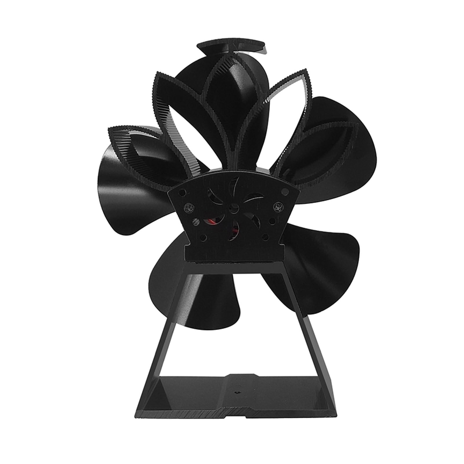 MEELYHOME 5-Blade Heat Powered Stove Fan - Quiet & Efficient Wood Burning Stove Fan for Even Heat Distribution | Eco-Friendly, No Electricity Needed | Perfect for Cabins, Greenhouses & Home Heating