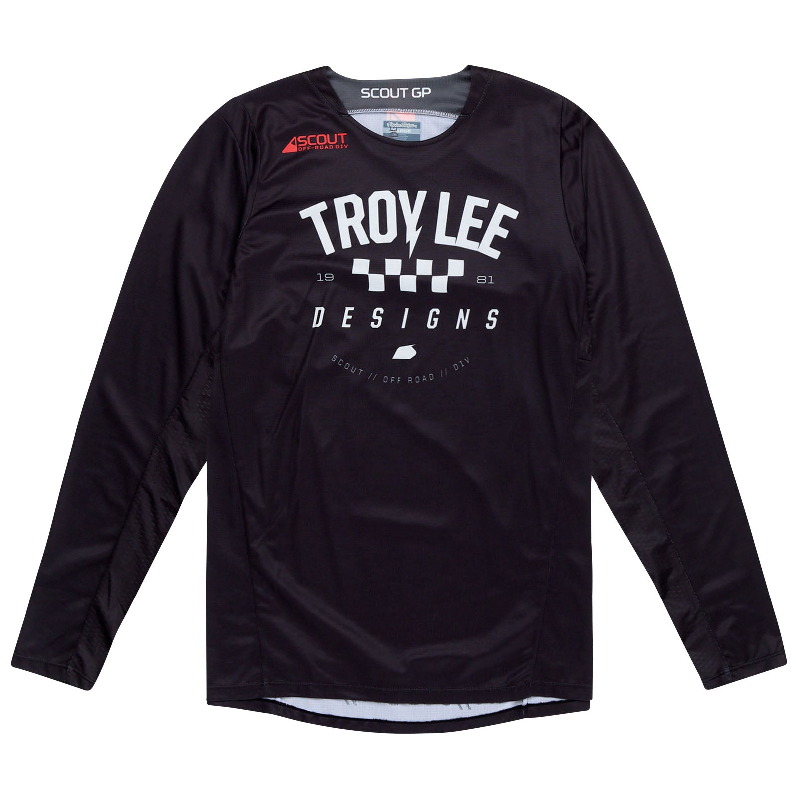 Scout GP Jersey Ripper Black - High-Performance Cycling Jersey for Mountain Biking & Road Cycling - Perfect for Outdoor Sports & Training