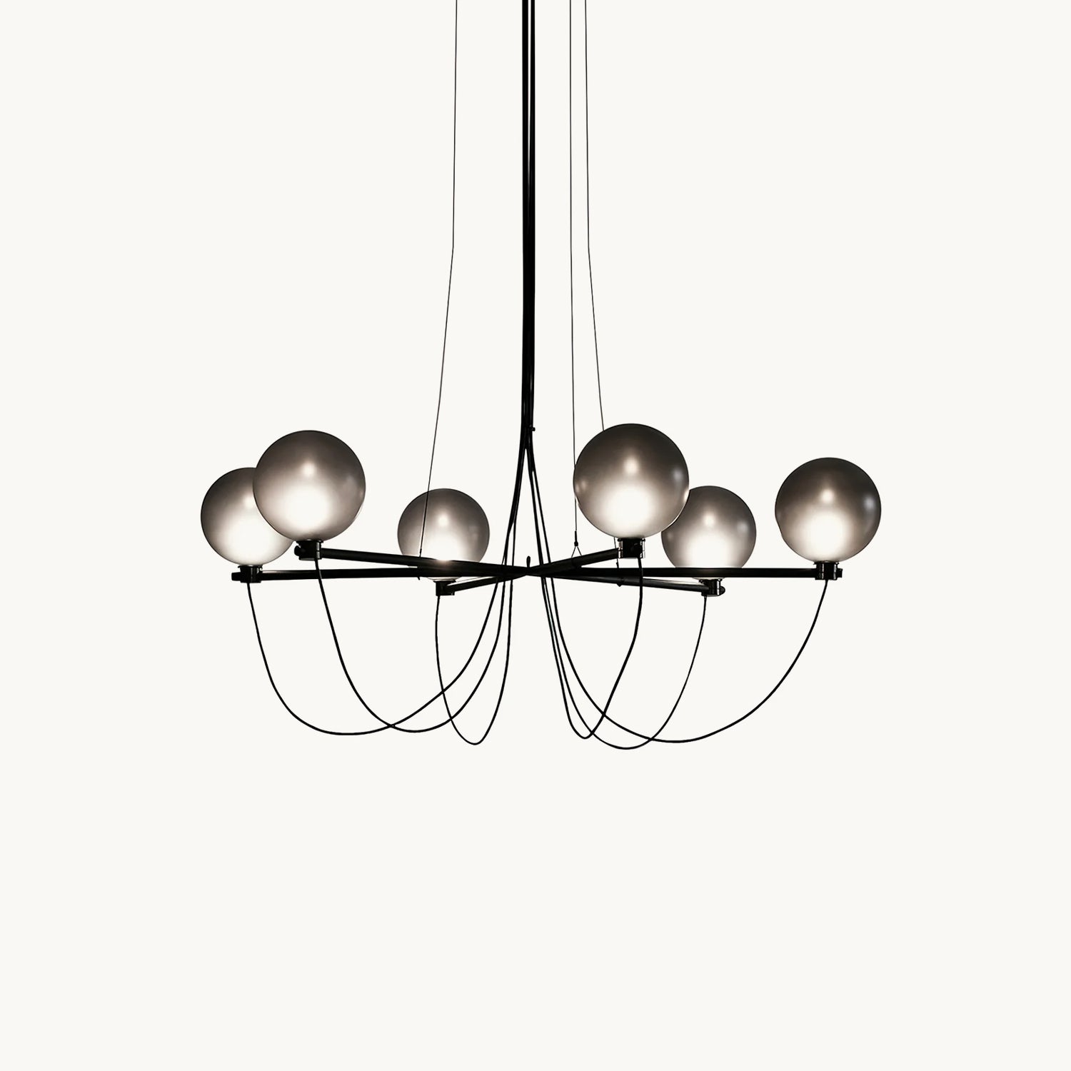 Bagnoregio Chandelier - Elegant Crystal Ceiling Light Fixture for Dining Room, Living Room & Bedroom Decor