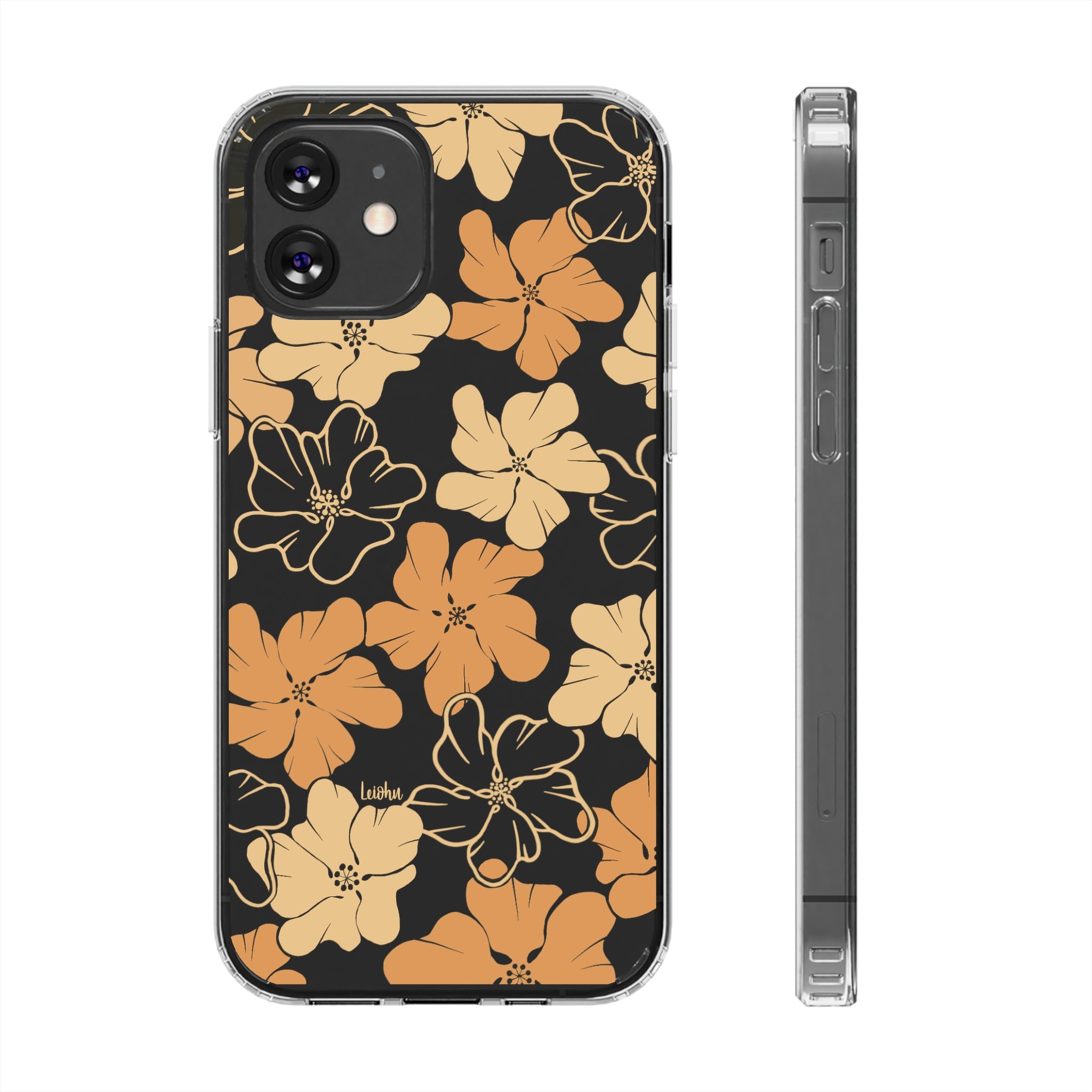 RETRO ILIMA Clear Phone Case - Slim Protective Cover for iPhone & Samsung - Perfect for Everyday Use & Travel