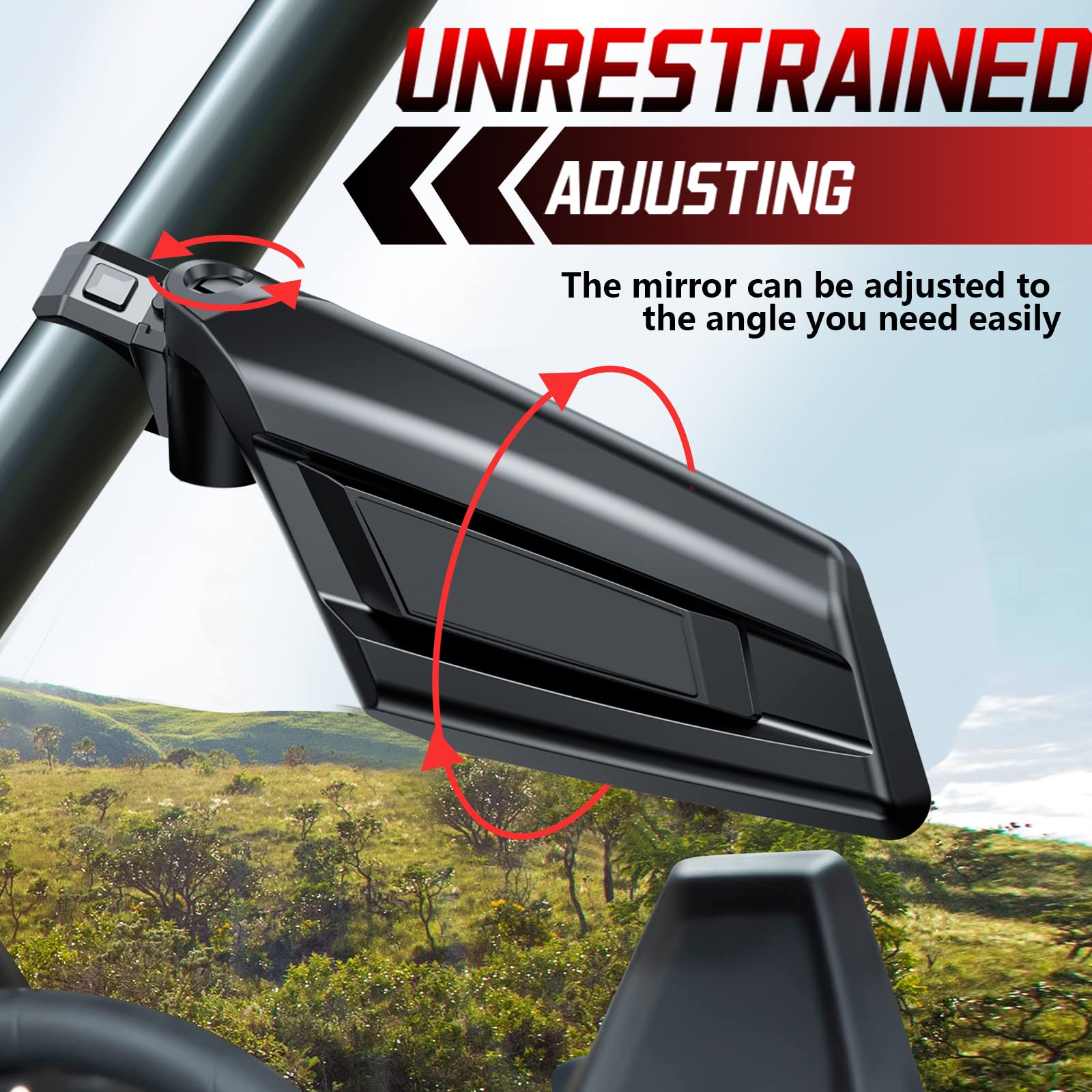 UTV Side Mirrors for 1.5