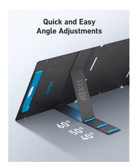Anker 531 200W Portable Solar Panel - High Efficiency Foldable Solar Charger for Camping, RV, Hiking & Outdoor Power Supply