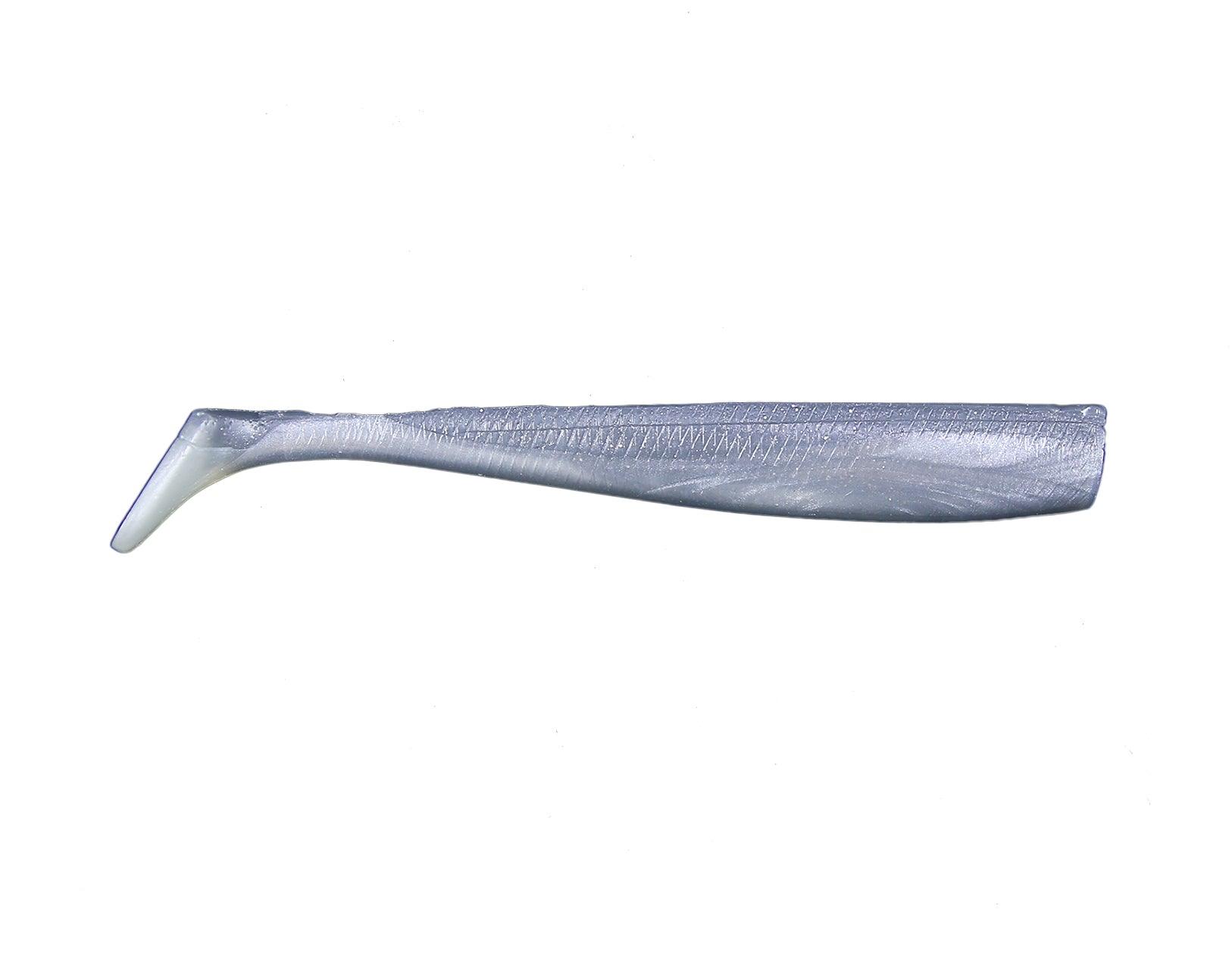 NLBN No Live Bait Needed 8 Paddle Tail Fishing Lures - Saltwater & Freshwater Soft Plastic Baits for Bass, Trout, and Walleye | Ideal for Kayak Fishing and Shore Casting