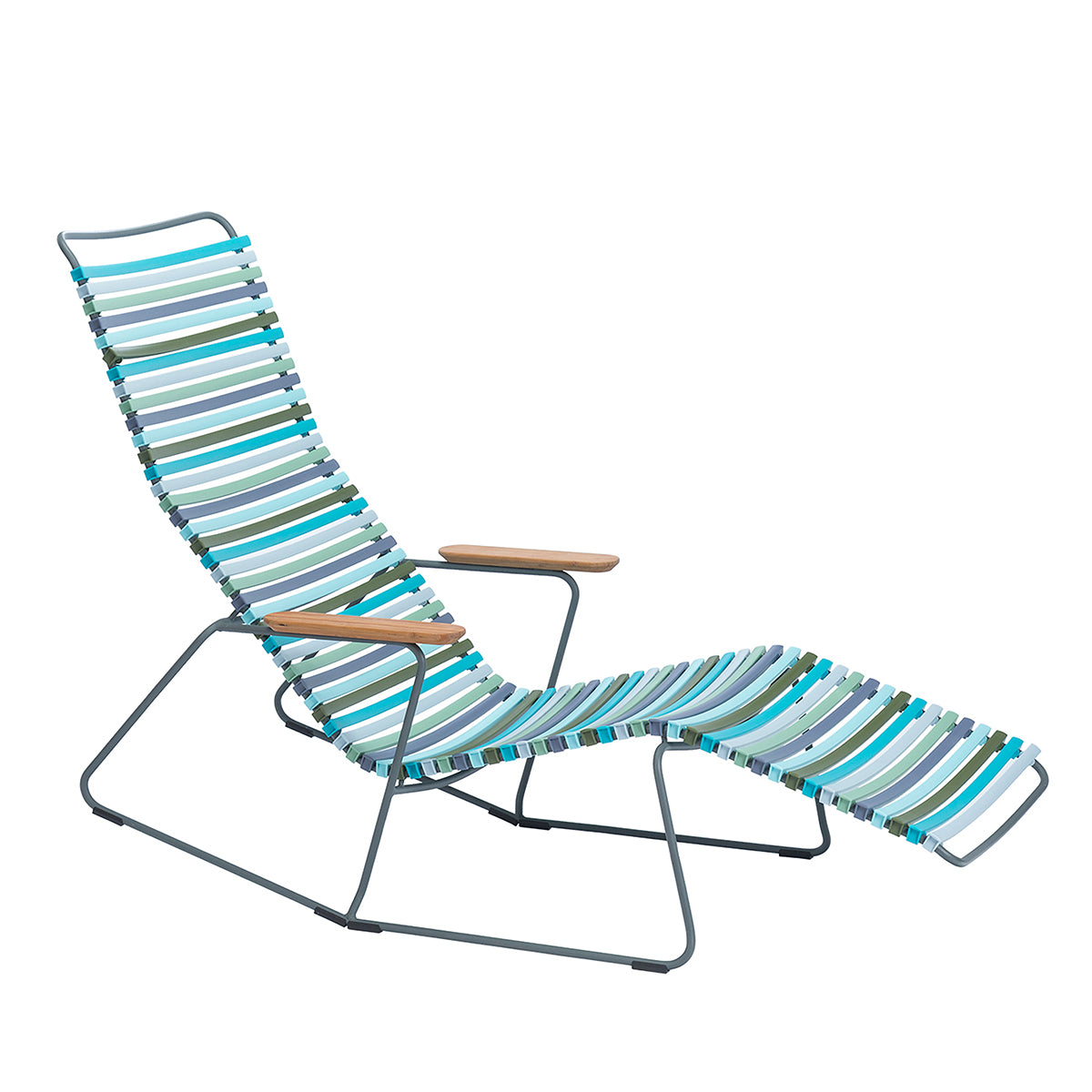 Best Selling Click Sunlounger with Adjustable Armrest - Portable Folding Beach Chair for Poolside, Backyard & Outdoor Relaxation