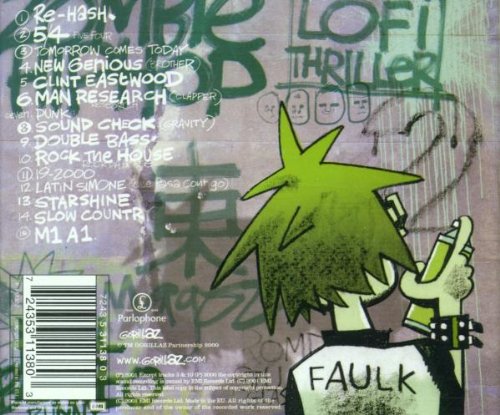 Gorillaz Audio CD - Gorillaz (Explicit Lyrics) | Alternative Rock Music Album for Home, Car & Party Playback