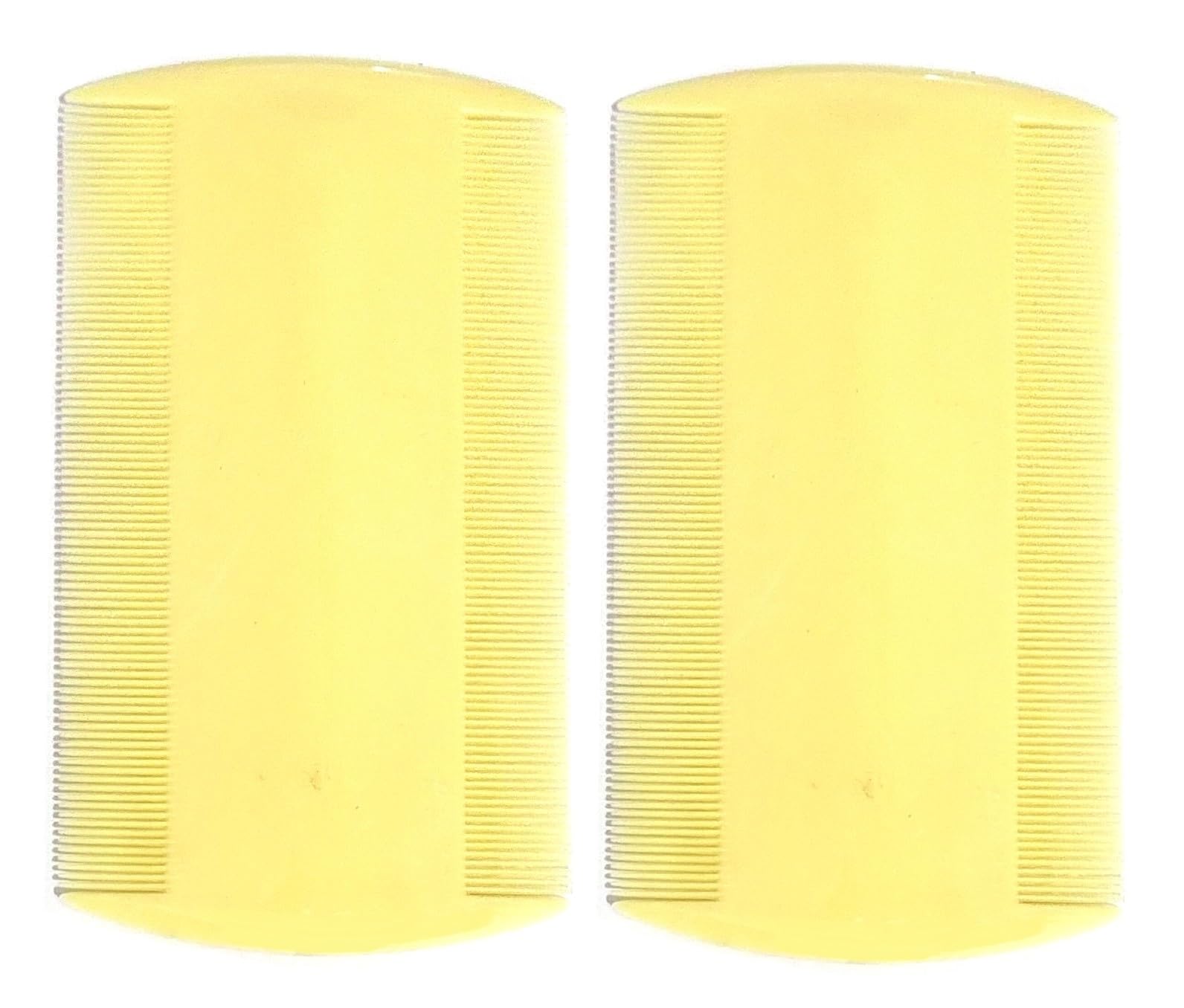 DeLegarde® Lice Comb for Men & Women - 2 Pack Plastic Nit & Flea Removal Comb for Hair Dust Cleaning - Perfect for Home, Travel & School Use