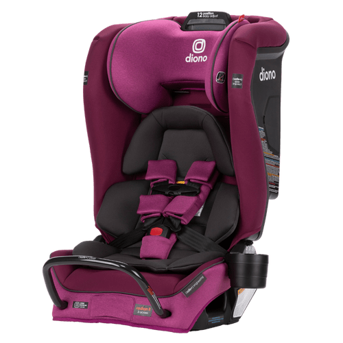 Diono Radian 3RXT Safe+ Convertible Car Seat for Babies & Toddlers - 3-in-1 Rear Facing, Forward Facing & Booster - Premium Safety for Travel & Daily Commute