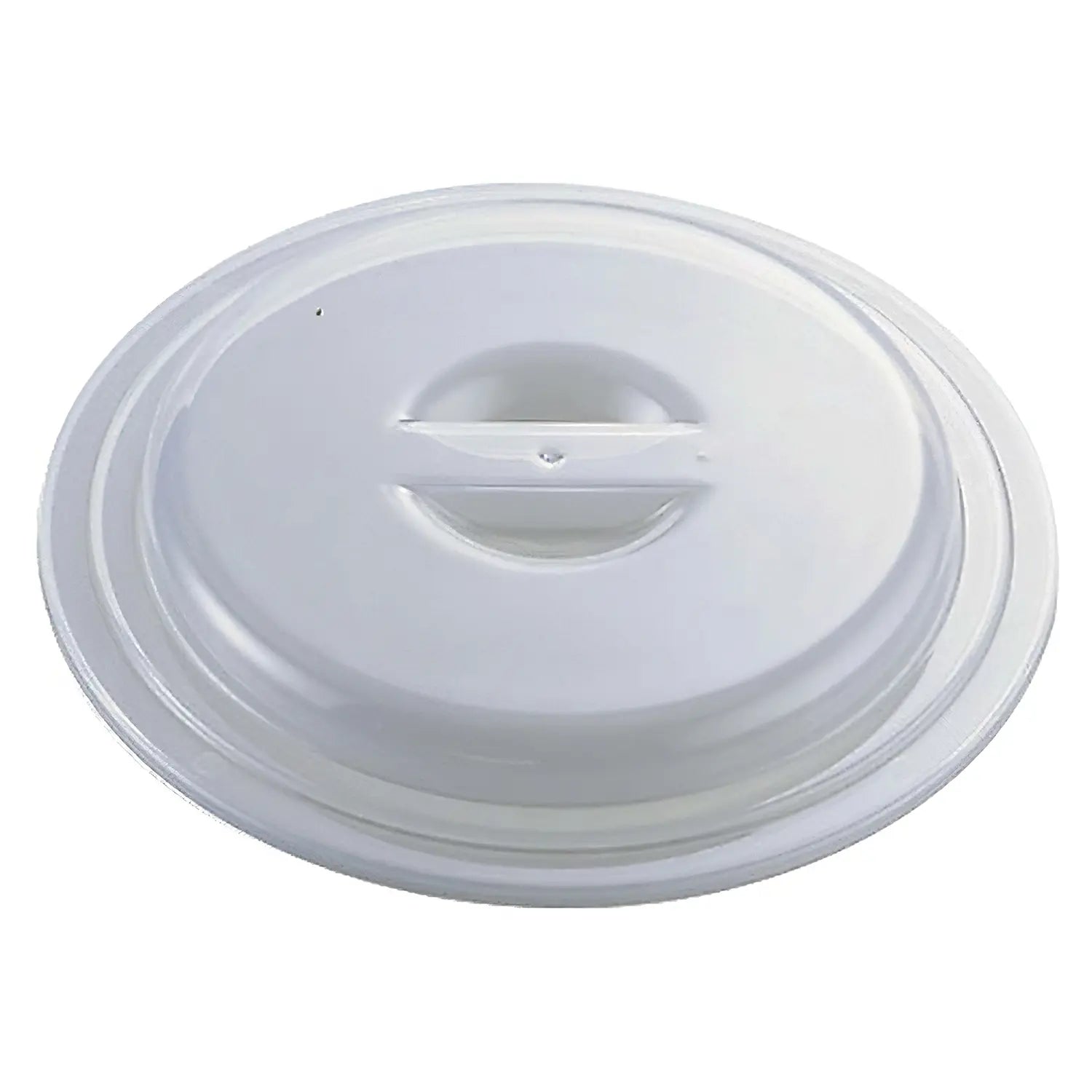 Entec Plastic Shallow Type Plate Cover 15cm (6 Inches) - Durable Dish Protector for Food Storage, Microwave Safe, Kitchen Organization