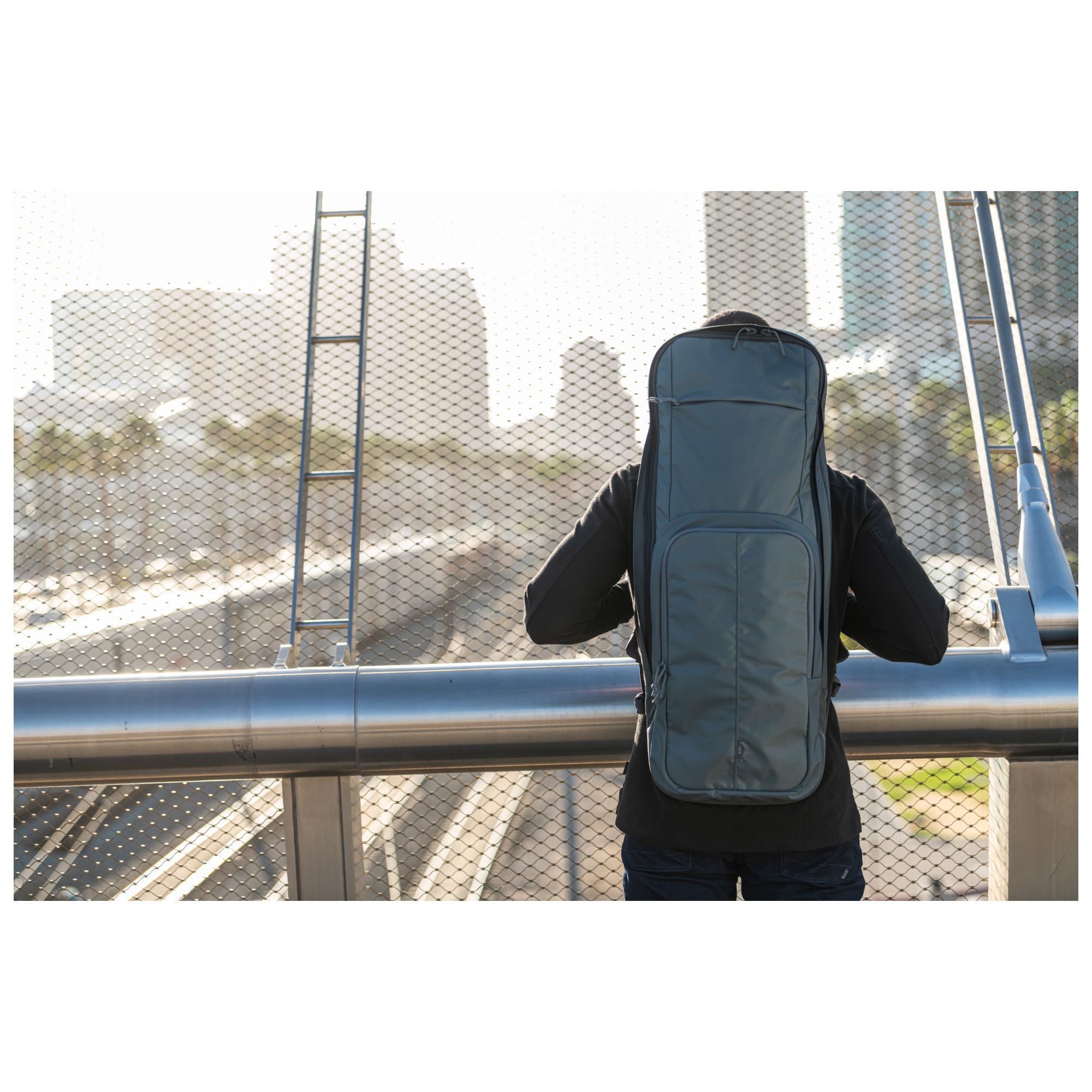 5.11 Tactical LV M4 Shorty Backpack - Durable Military Tactical Pack for Outdoor, Hiking & EDC - One Size Fits All - Black (Model 56474) - Perfect for Camping, Travel & Tactical Gear Storage