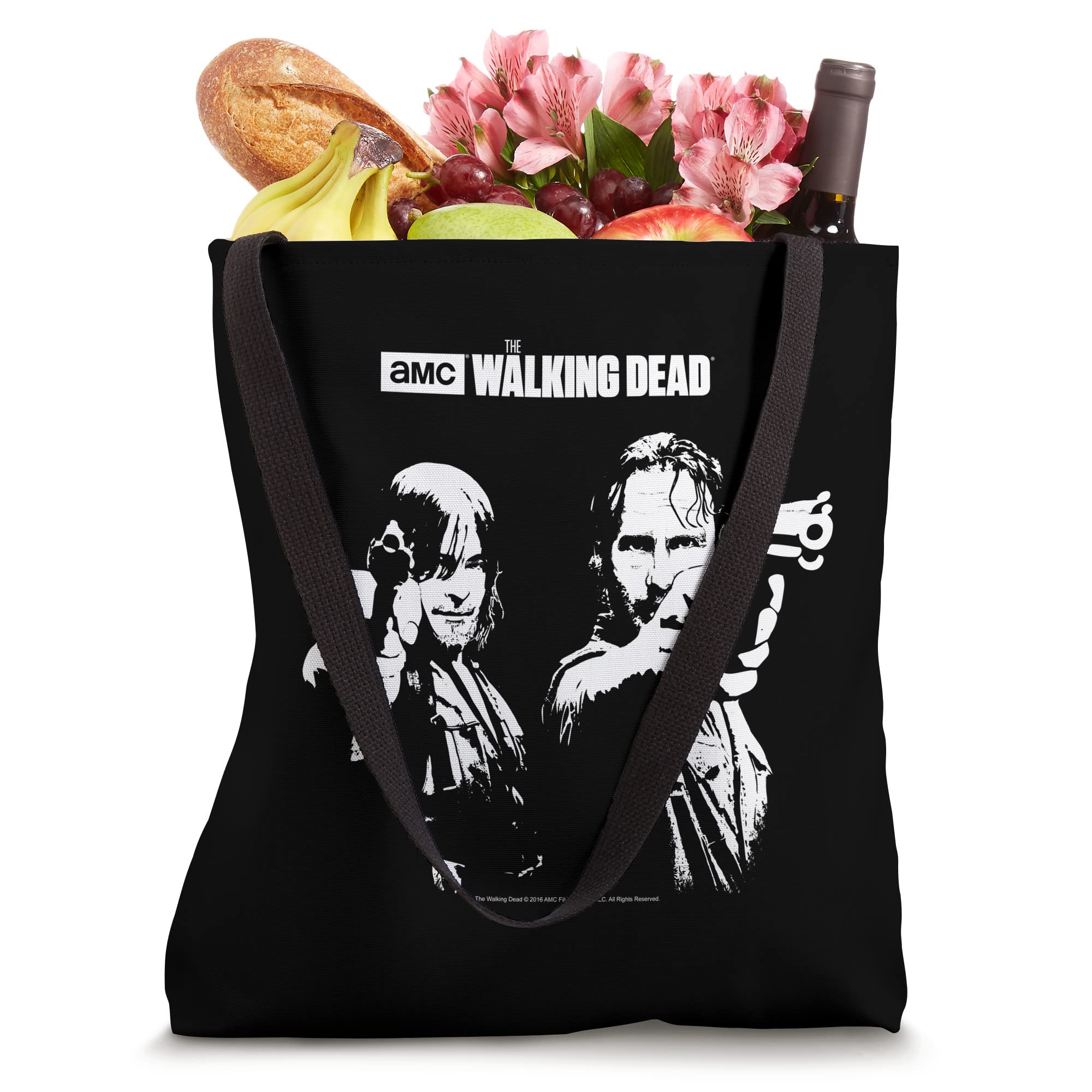 The Walking Dead Saints Tote Bag - Official Merchandise for Fans | Durable Canvas Shopping Bag for Comic Con, Groceries & Daily Use