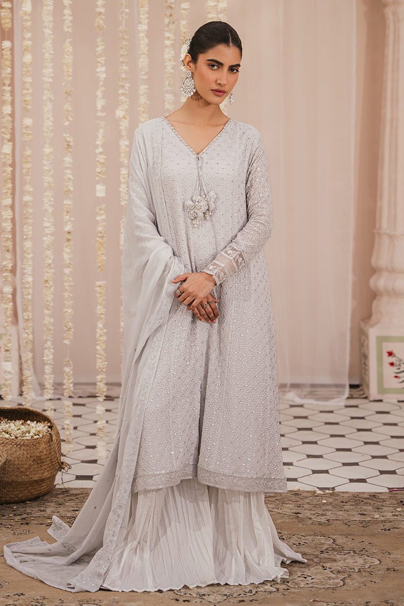 Stylish Lunar Rock 2-Piece Set (Shirt & Dupatta) for Women | Elegant Ethnic Outfit | Perfect for Festivals, Weddings & Special Occasions