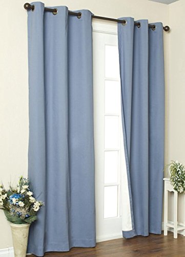 Thermal Insulated Blackout Grommet Curtains 80