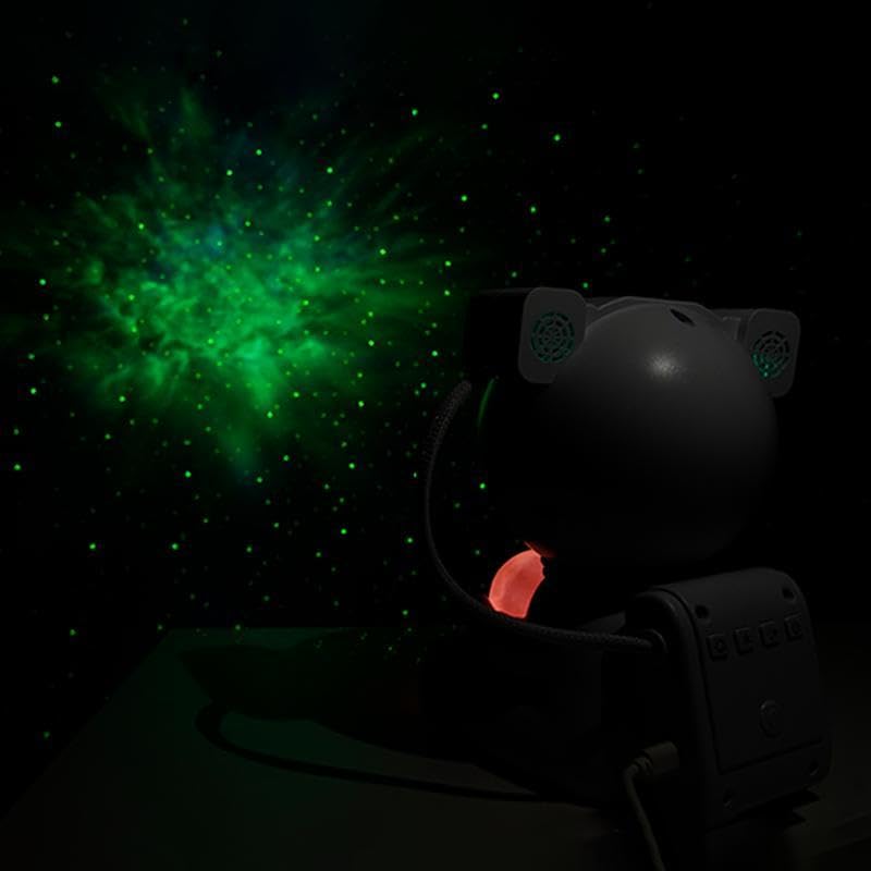 Galaxy Projector Night Light - Fall Astronaut Theme with Remote Control, Portable Star Projector for Bedroom, Living Room & Home Decor | Perfect for Relaxation, Meditation & Kids' Room Night Light