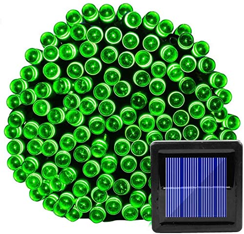 30 LED Solar String Lights Outdoor Waterproof - Green Fairy Lights for Christmas, Garden, Yard, Porch, Tree, Party & Holiday Decorations | Perfect for Patio, Backyard, Wedding & Landscape Lighting