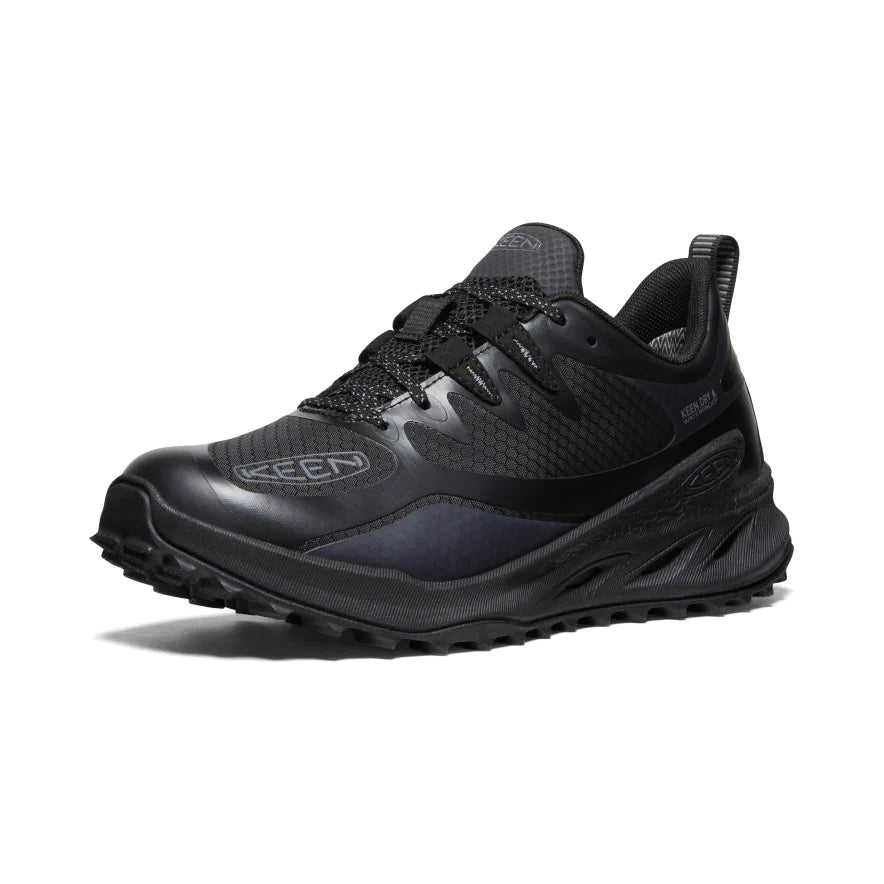 Zionic WP Women's Waterproof Hiking Boots - Black/Black - Perfect for Outdoor Adventures, Hiking & Trail Running