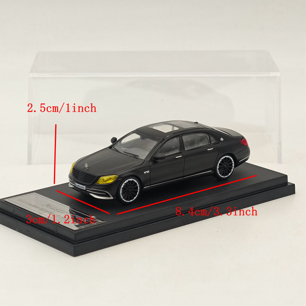 1:64 Mercedes Benz Maybach S Class S680 & S560 Diecast Model Cars - Premium Collectible Toy Cars for Adults & Kids - Perfect for Display, Gifts, and Car Enthusiast Collections